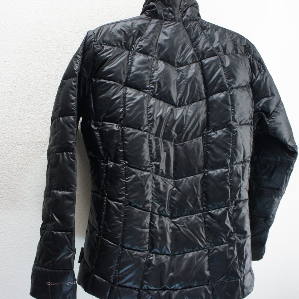Obermeyer Black Down Jacket Size M - image 4